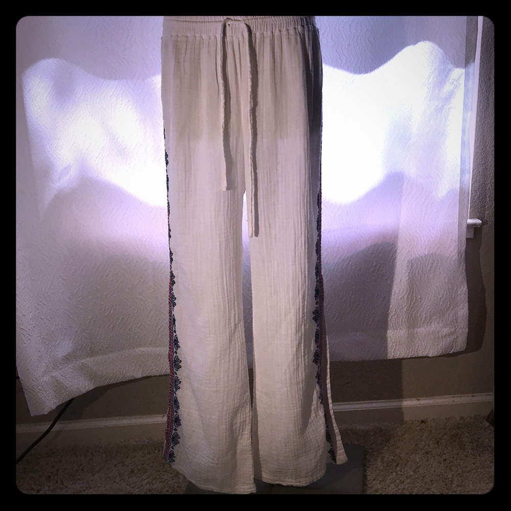 Johnny Was cotton beach pant